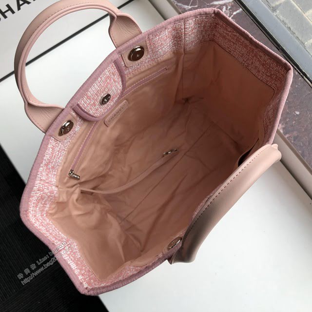 Chanel女包 66941 香奈兒經典款沙灘包 Chanel帆布購物袋  djc4046